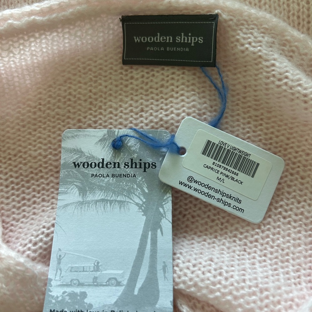 NWT Wooden Ships sweater - Picture 4 of 5
